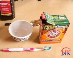 Hình ảnh về Lau ron tủ lạnh bằng nước ấm