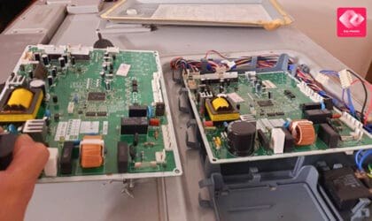 thay bo mạch tủ lạnh hitachi
