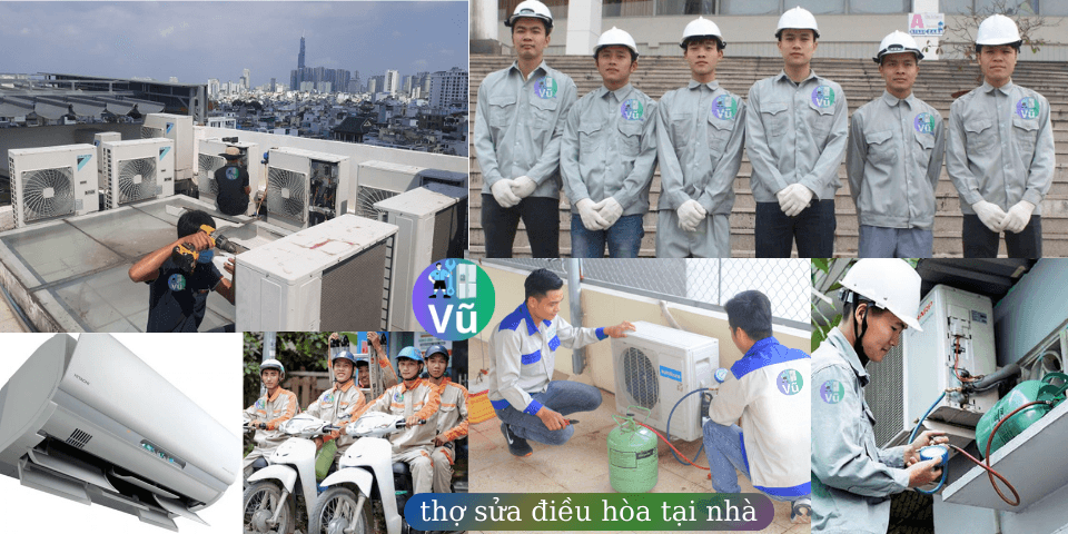 thợ sửa điều hòa tại nhà