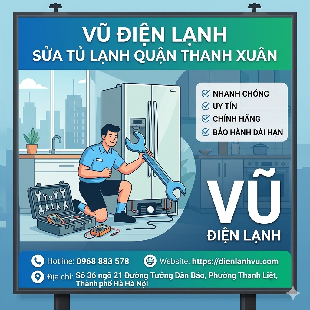 Sửa tủ lạnh quận Thanh Xuân