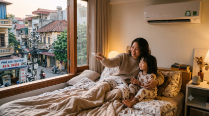 Hướng dẫn sử dụng điều hòa đúng cách cho gia đình tại Hà Nội - Vũ Điện Lạnh.