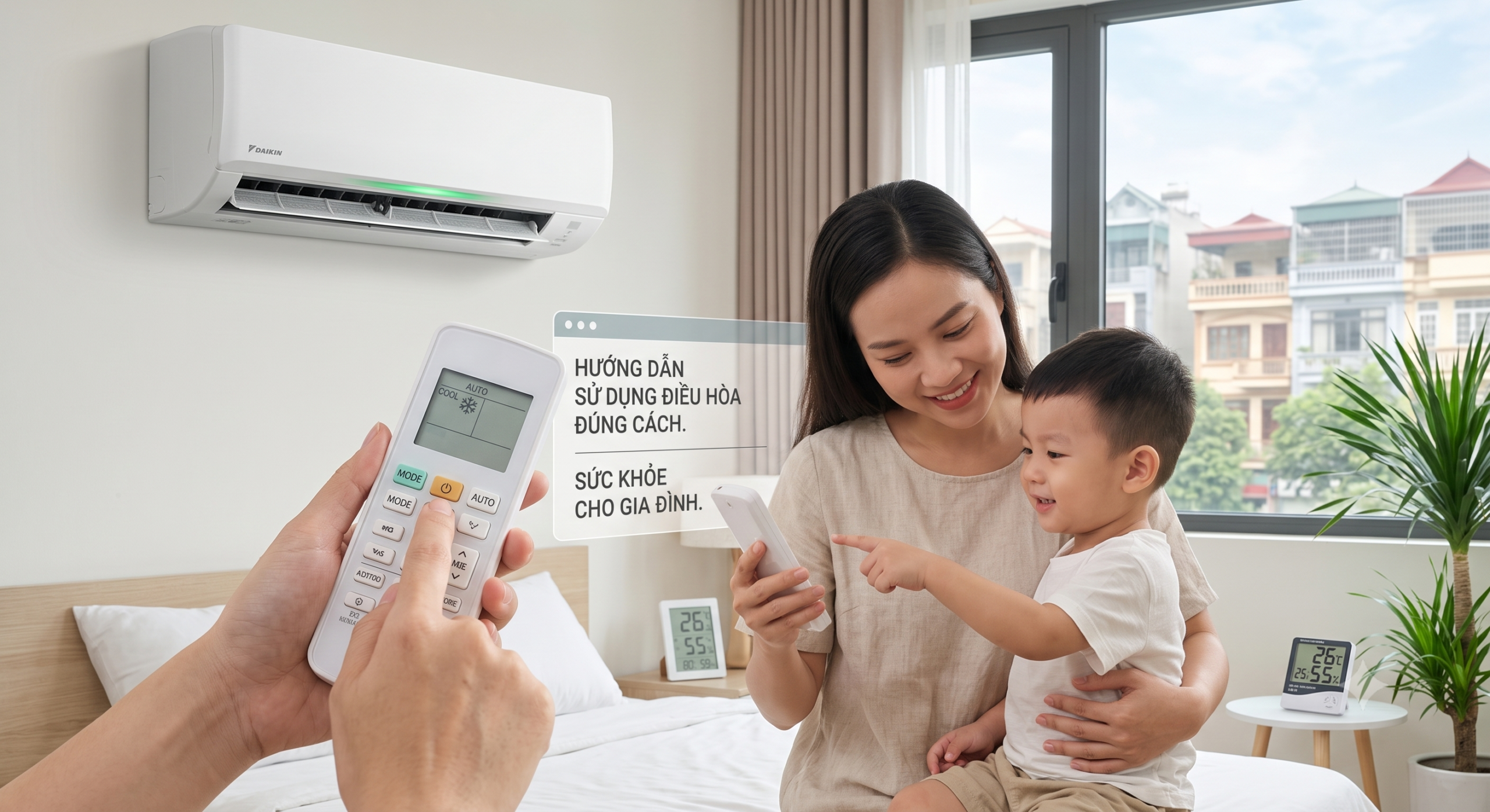 Ý nghĩa các ký hiệu và nút bấm trên điều khiển remote điều hòa - Vũ Điện Lạnh