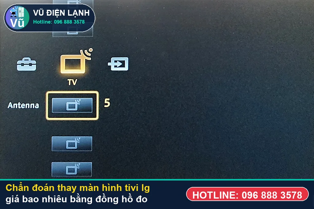 Thợ Vũ Điện Lạnh dùng đồng hồ vạn năng đo kiểm bo nguồn, T-Con và đèn LED nền khi xử lý thay màn hình tivi lg giá bao nhiêu