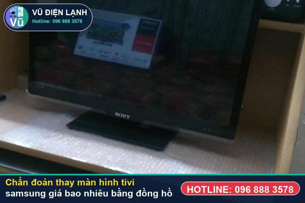 Thợ Vũ Điện Lạnh dùng đồng hồ vạn năng đo kiểm bo nguồn, T-Con và đèn LED nền khi xử lý thay màn hình tivi samsung giá bao nhiêu