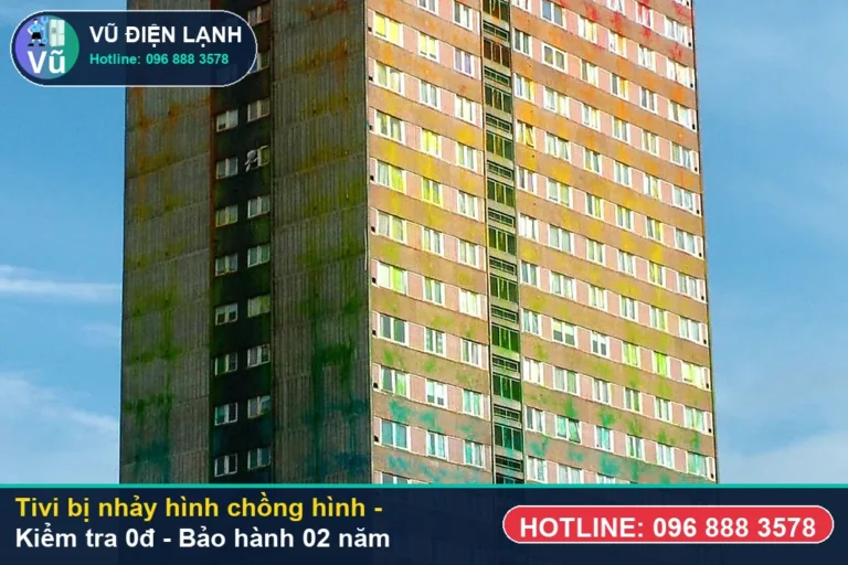 Kỹ thuật viên Vũ Điện Lạnh kiểm tra miễn phí 0đ và thực hiện tivi bị nhảy hình chồng hình tại nhà Hà Nội
