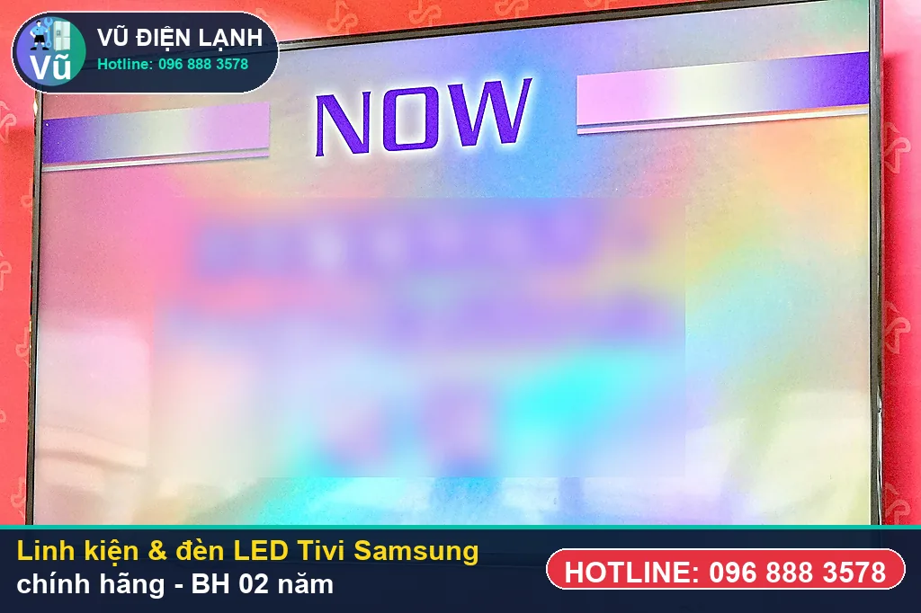 Bộ thanh đèn LED nền, bo nguồn, bo T-Con chính hãng dùng để sửa tivi samsung kèm bảo hành 02 năm