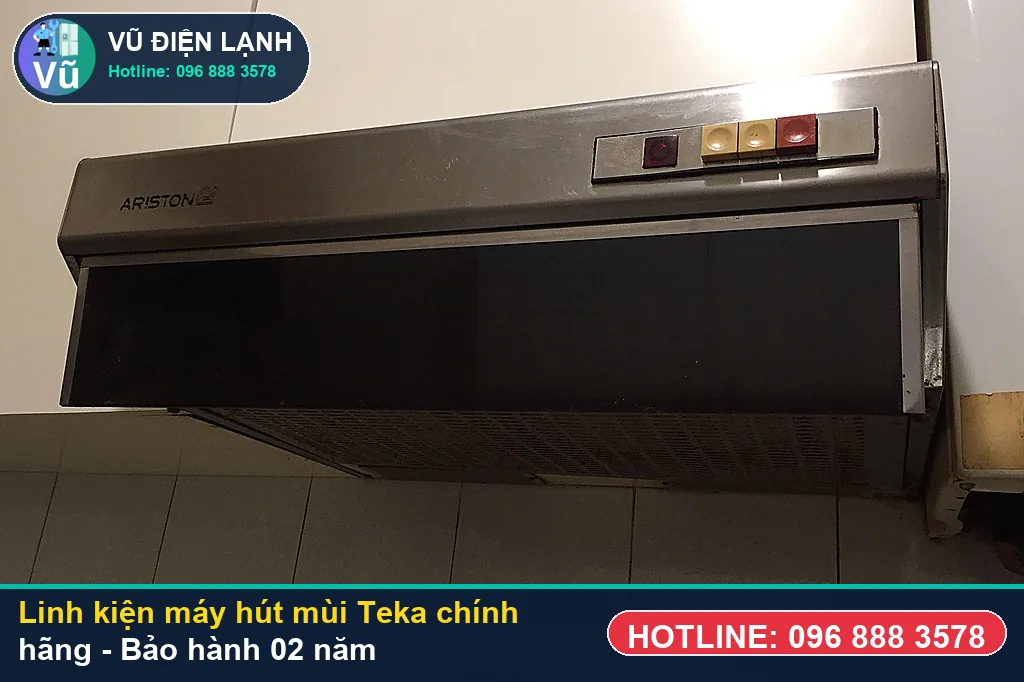 Bộ linh kiện mô-tơ tuabin, tụ đề, công tắc, than hoạt tính dùng để sửa máy hút mùi teka kèm bảo hành 02 năm